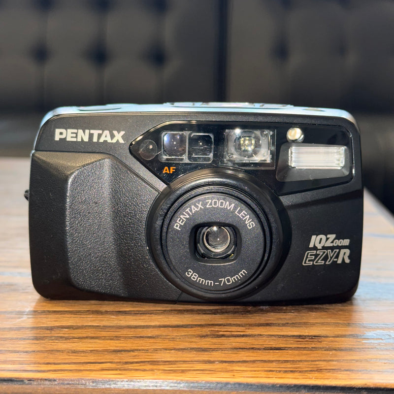 Pentax IQZoom EZY-R 35mm Point & Shoot Film Camera – 38-70mm Zoom Lens