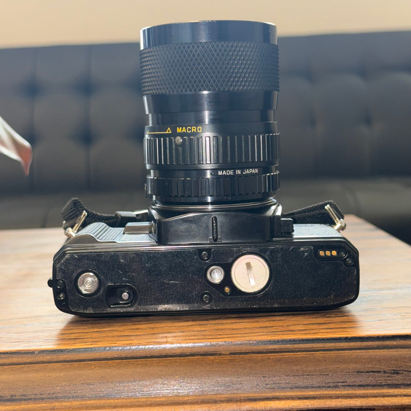 Minolta X-700 35mm SLR Camera + Soligor 28-70mm f/3.5-4.5 Zoom Macro Lens