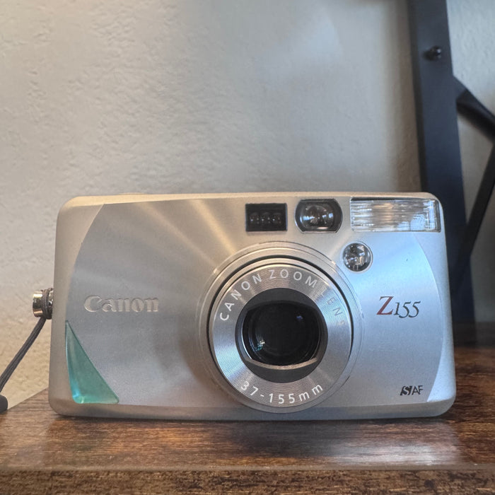 Canon Sure Shot Z155 — 35 mm Film Point & Shoot Camera (37-155 mm Zoom, Fully Automatic)