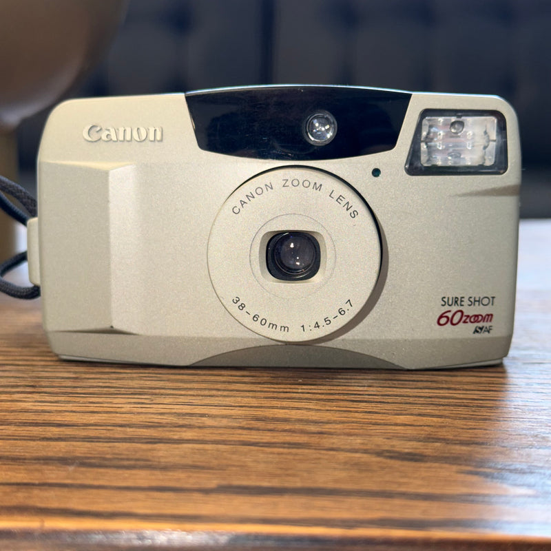 Canon Sure Shot 60 Zoom 35mm Film Camera