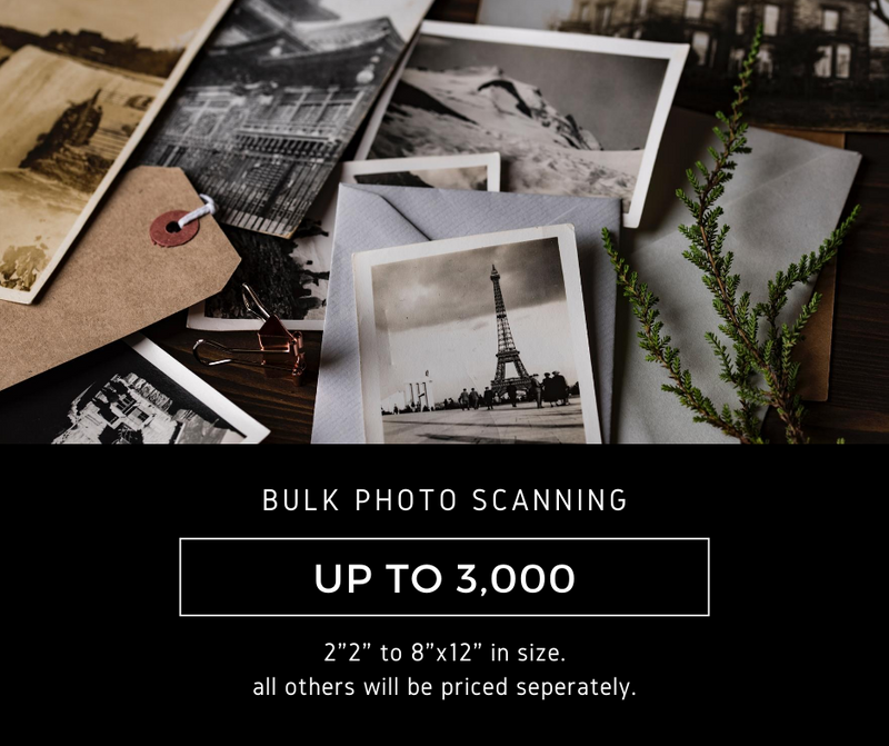 3,000 Bulk Photo Print Scanning