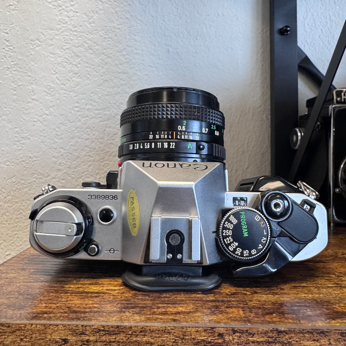 Canon AE-1 Program + FD 50mm 1.8