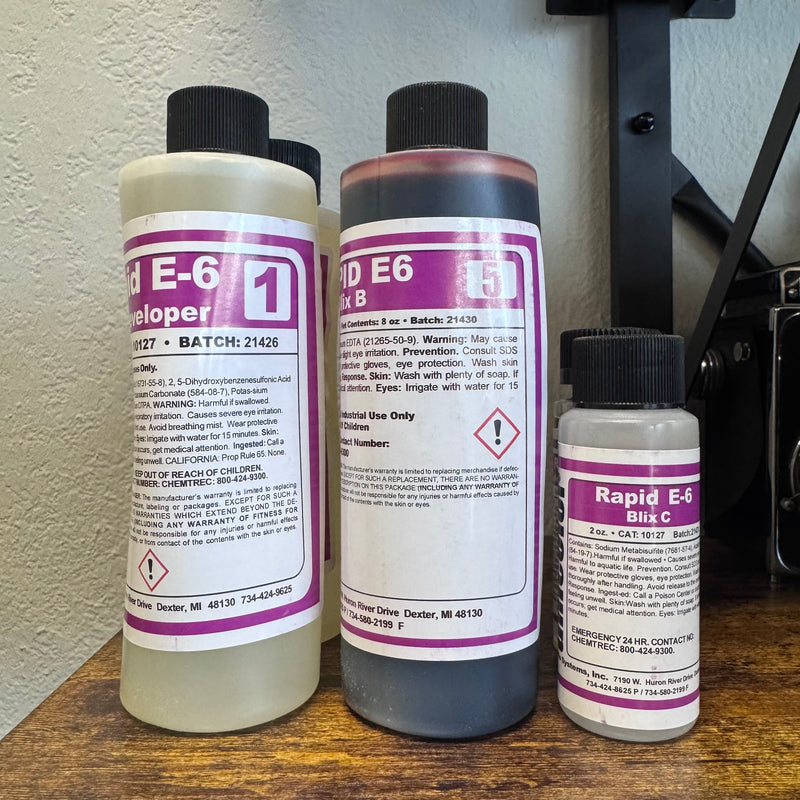 Film Photography Project – Color Slide Rapid E6 Home Developing Kit