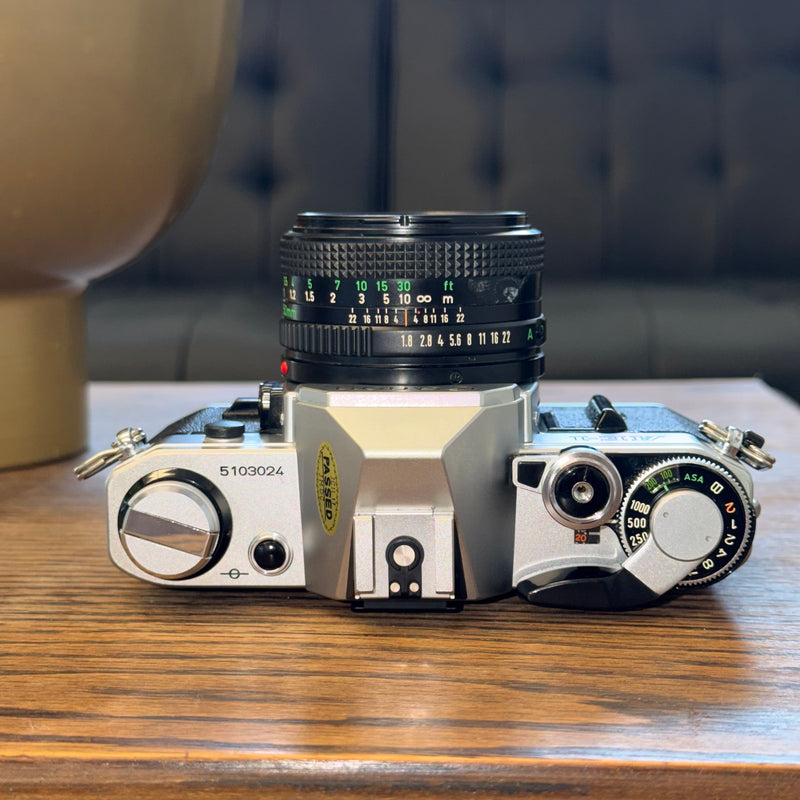 Canon AE-1 + Canon Lens FD 50mm 1:1.8