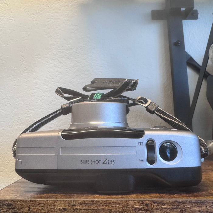 Canon Sure Shot Z135 — 35mm Point & Shoot Film Camera (38-135mm Zoom, Auto AF,Built-in Flash)