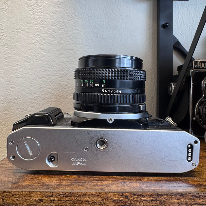 Canon AE-1 Program + FD 50mm 1.8