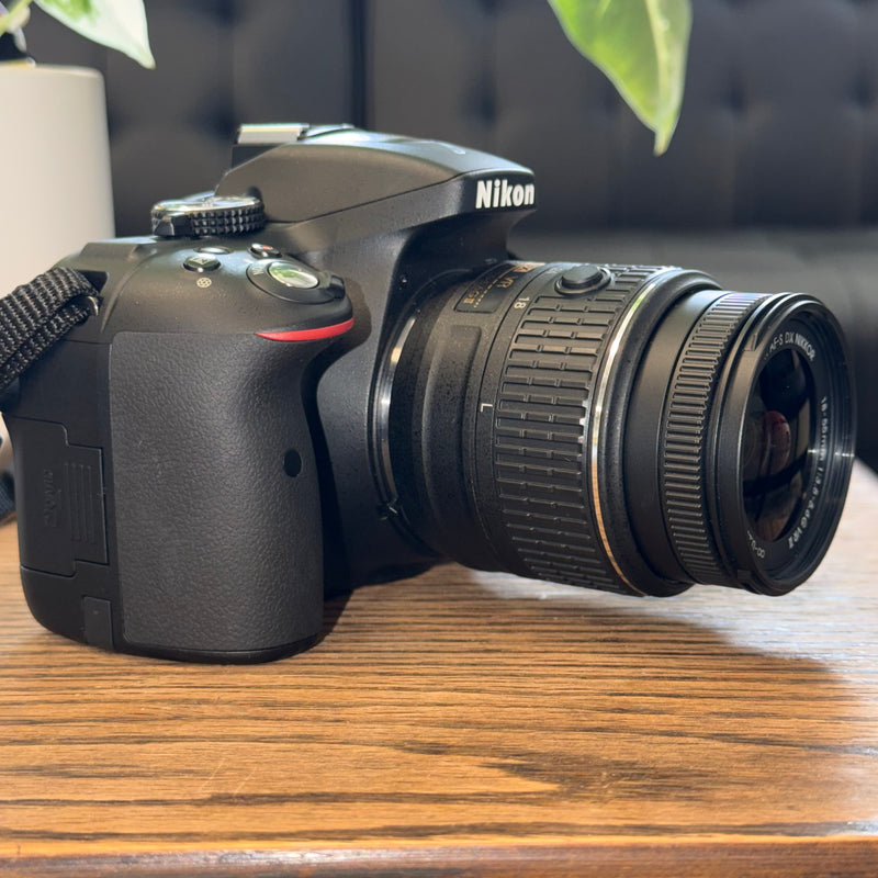 Nikon D5300 DSLR Camera with 18–55mm VR II and 55–200mm VR II Lenses