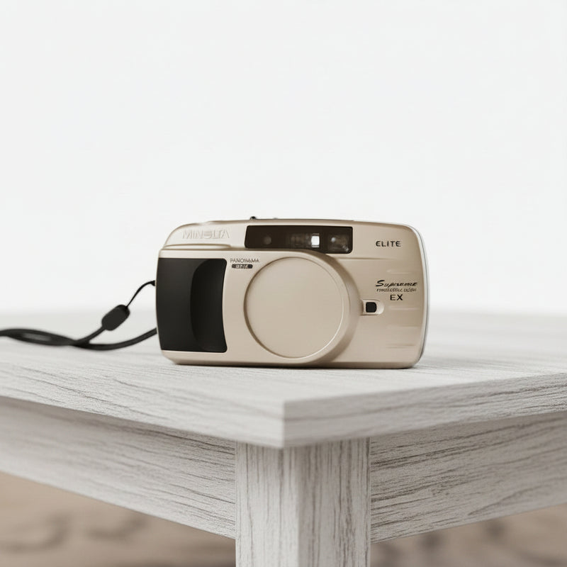 Minolta Supreme Freedom Zoom Elite Point and Shoot 35mm Film Camera