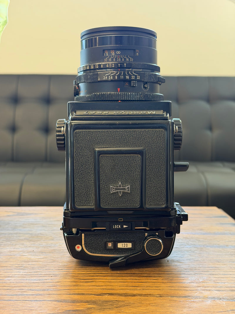 Mamiya RB67 Professional Medium Format Camera w/ Sekor NB 127mm f/3.8 Lens