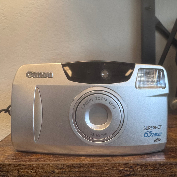 Canon Sure Shot 65 Zoom — 35mm Point & Shoot Film Camera (38‑65mm Zoom, Auto‑AF)
