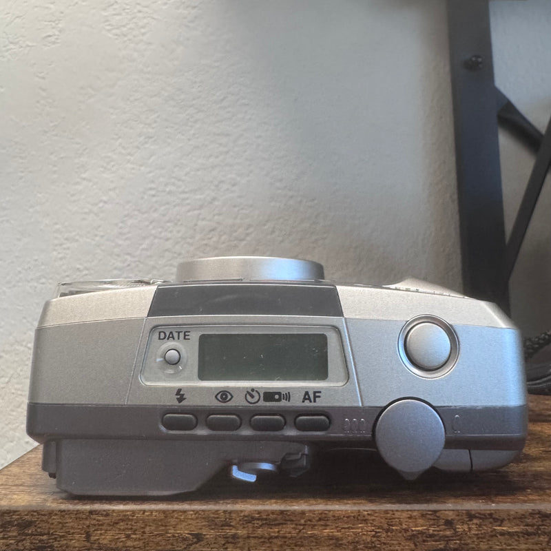 Pentax IQZoom 130M — 35mm Point & Shoot Film Camera (38-130mm Zoom, Multi-AF, Built-in Flash)