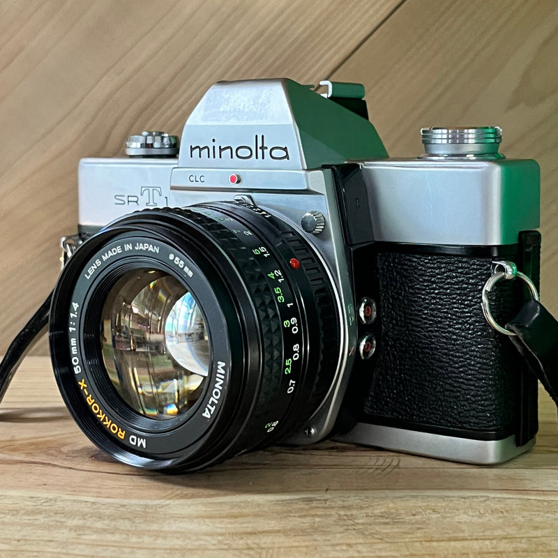 Minolta SRT101 with Rokkor-X 50mm 1.4