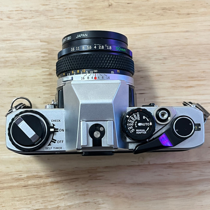 Olympus OM10 With 50mm 1.8 Zuiko Olympus lens