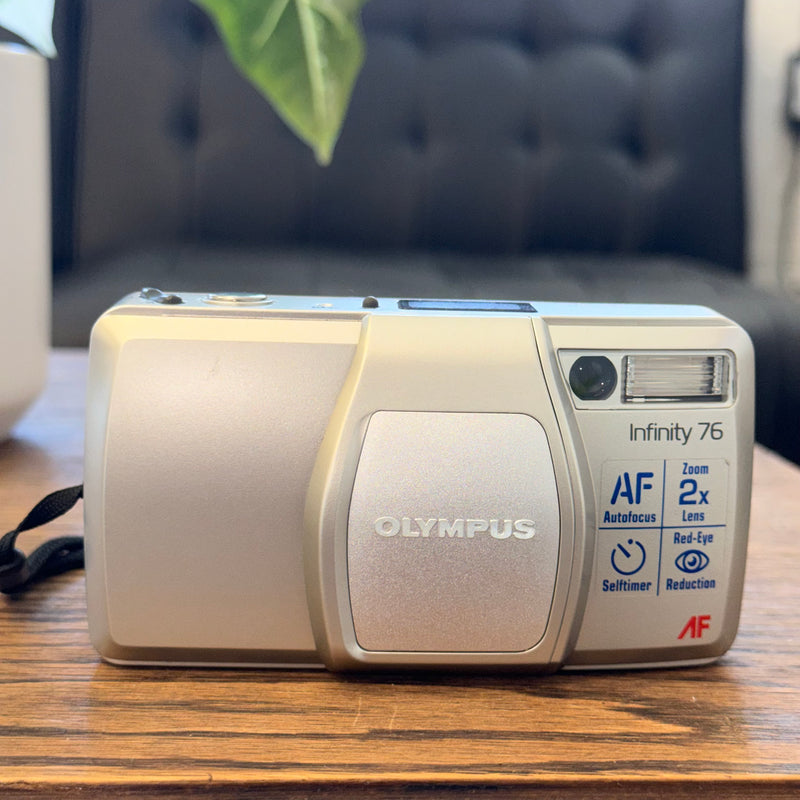 Olympus Infinity 76 35mm Point-and-Shoot Film Camera
