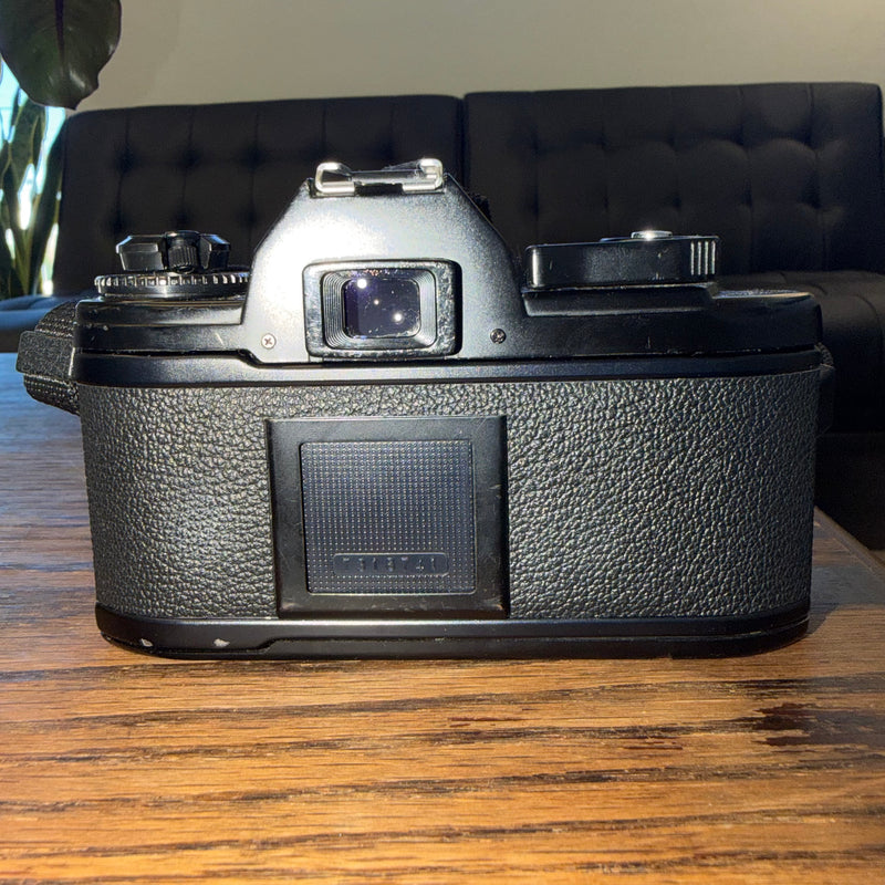 Nikon EM 35mm SLR Film Camera + Nikon Series E 50mm f/1.8 Lens