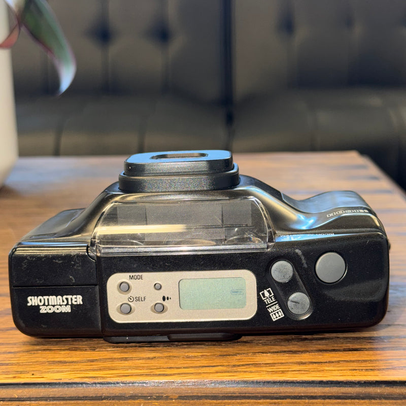 Ricoh Shotmaster Zoom – 35mm Point & Shoot Film Camera (38–76mm Zoom Lens)
