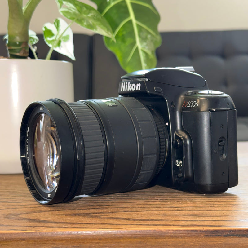 Nikon N6006 35mm Film Camera with Sigma 28–70mm f/2.8 Lens