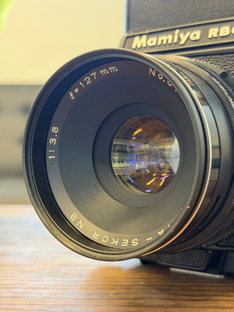 Mamiya RB67 Professional Medium Format Camera w/ Sekor NB 127mm f/3.8 Lens