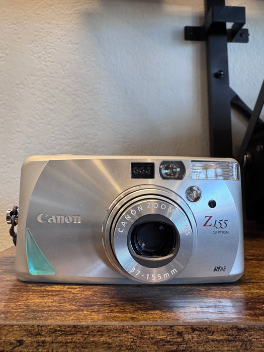 Canon Sure Shot Z155 — 35 mm Film Point & Shoot Camera (37-155 mm Zoom, Fully Automatic)