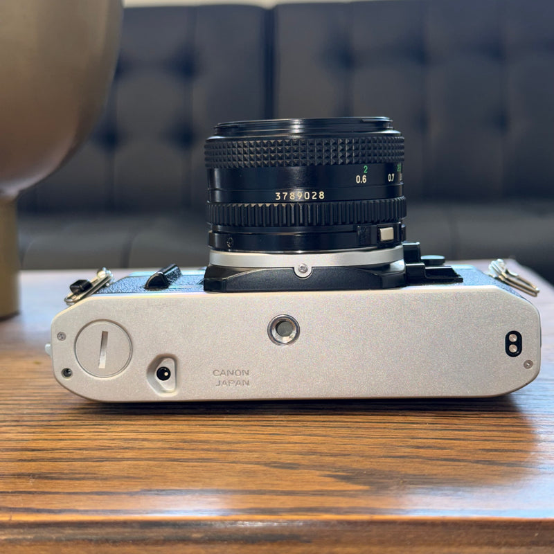 Canon AE-1 + Canon Lens FD 50mm 1:1.8