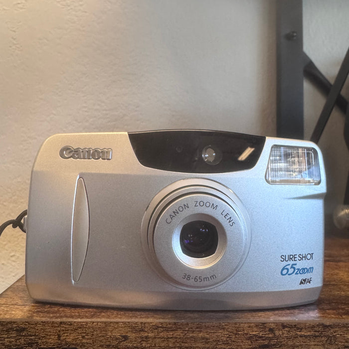 Canon Sure Shot 65 Zoom — 35mm Point & Shoot Film Camera (38‑65mm Zoom, Auto‑AF)