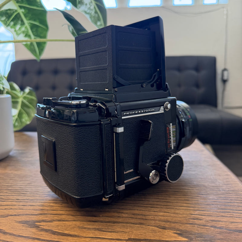 Mamiya RB67 Professional S Medium Format Film Camera with Prism Finder & Mamiya-Sekor C 65mm f/4.5 Lens