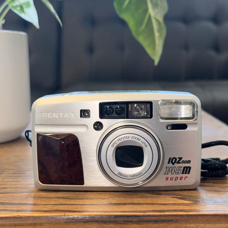 Pentax IQZoom 145M Super 35mm Film Camera