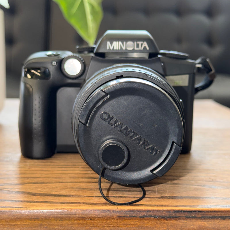Minolta Maxxum 70 35mm Film Camera with Quantaray 28–90mm Macro Lens