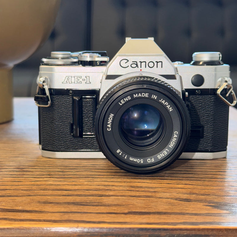 Canon AE-1 + Canon Lens FD 50mm 1:1.8