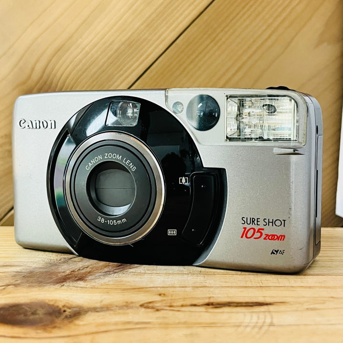 Canon Sure Shot Point 105 Zoom and Shoot 35mm Film Camera