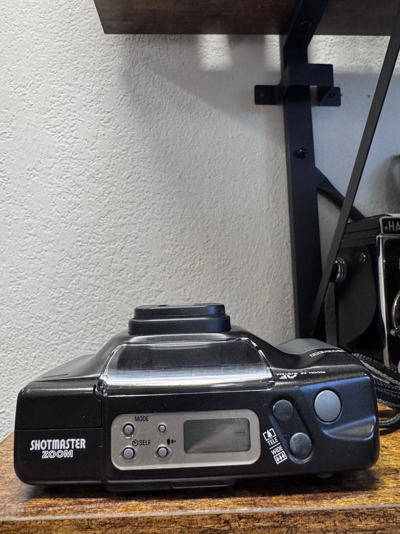 Ricoh Shotmaster Zoom – 35mm Point & Shoot Film Camera (38–76mm Zoom Lens)
