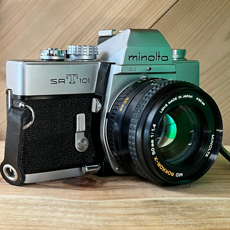 Minolta SRT101 with Rokkor-X 50mm 1.4