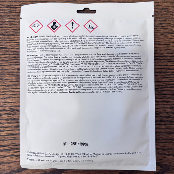 Ilford ID‑11 Film Developer — Fine Grain Black & White Film Developer (1 L Powder)