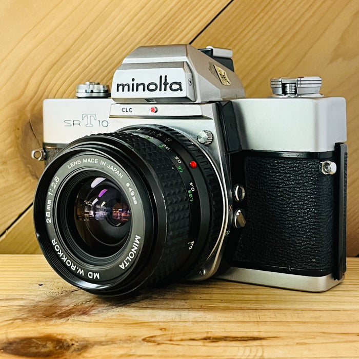 Minolta SRT102 w/ 28mm 2.8 Rokkor Lens