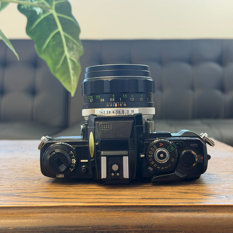 Minolta X-700 35mm Film Camera with Rokkor-PF 58mm f/1.4 Lens