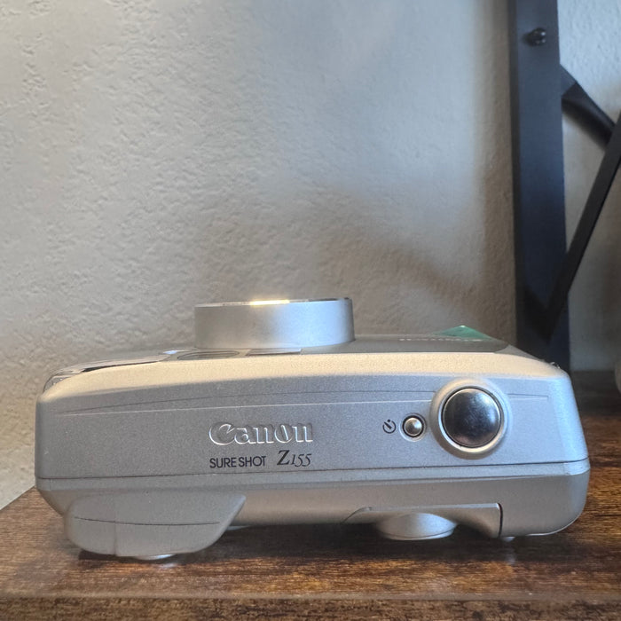 Canon Sure Shot Z155 — 35 mm Film Point & Shoot Camera (37-155 mm Zoom, Fully Automatic)