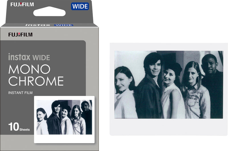 FUJIFILM INSTAX Wide Monochrome Instant Film (10 Exposures)