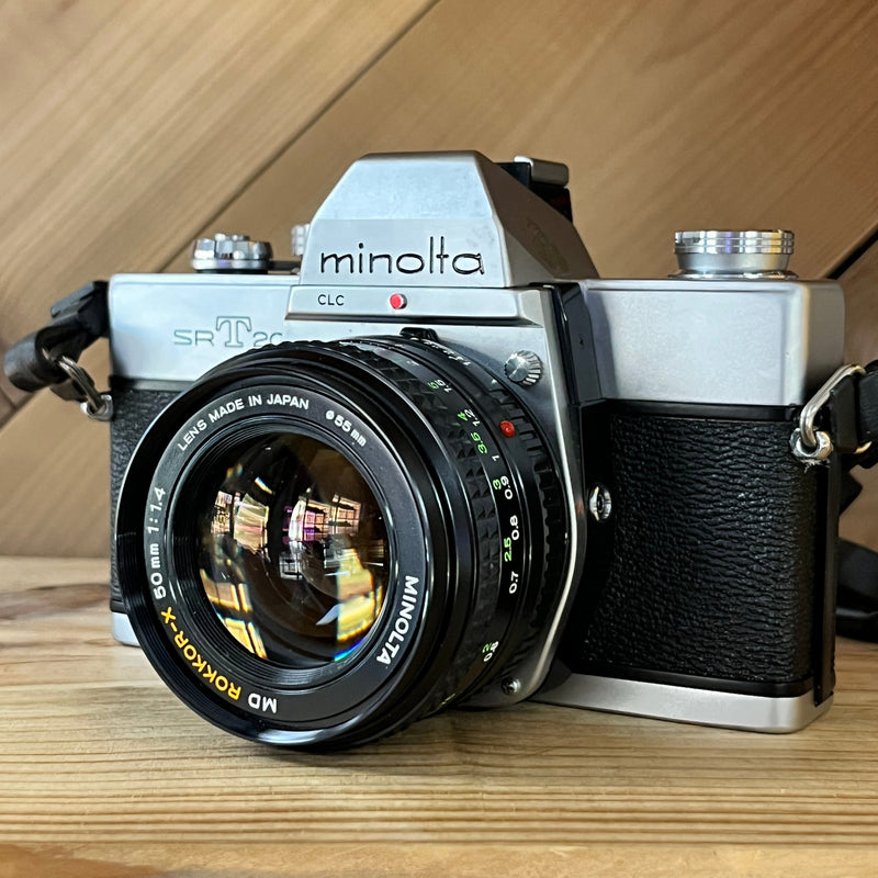 Minolta SRT201 SLR w/ MD 50mm 1.4