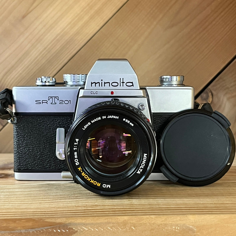 Minolta SRT201 SLR w/ MD 50mm 1.4
