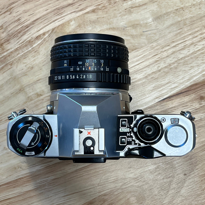 Pentax ME Super 35mm with 55mm f/1.8 Lens