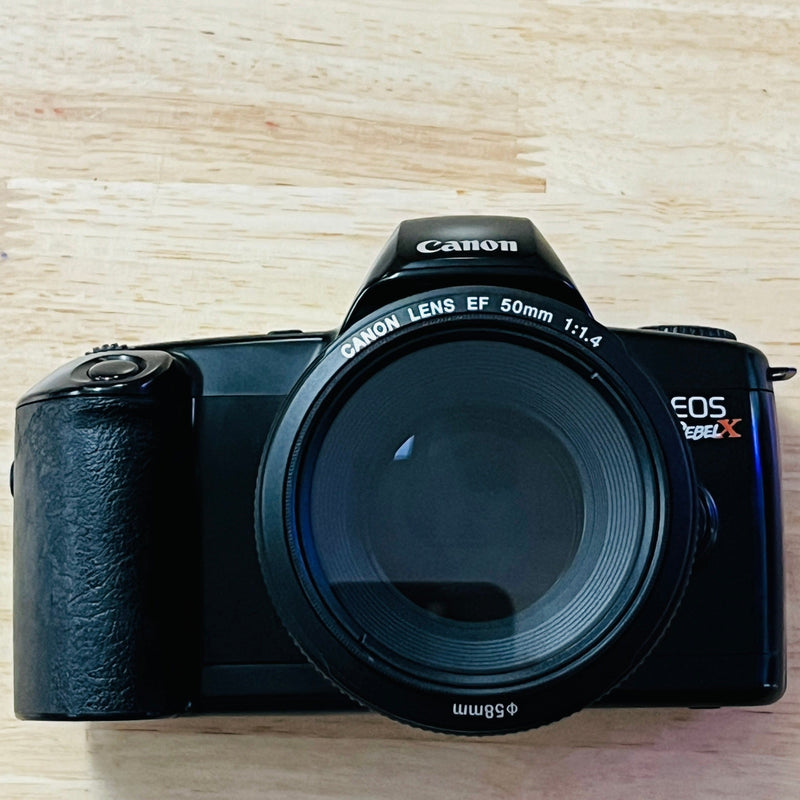 Canon EOS Rebel X 35mm Camera Body w 50mm 1.4 Canon Lens