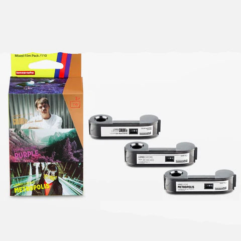 110 COLOR FILM – LOMOGRAPHY COLOR TRIO (3 PAK)
