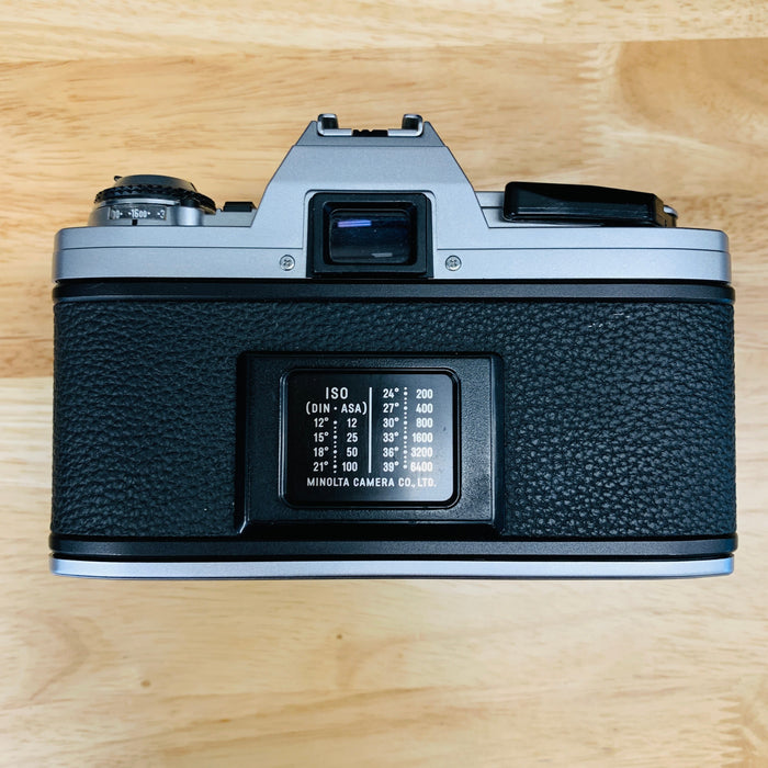 Minolta X-370 with Minolta MD Rokkor X 45mm F/2 Lens