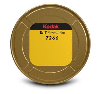 TRI-X REVERSAL FILM 7266, 16MM
FROM KODAK