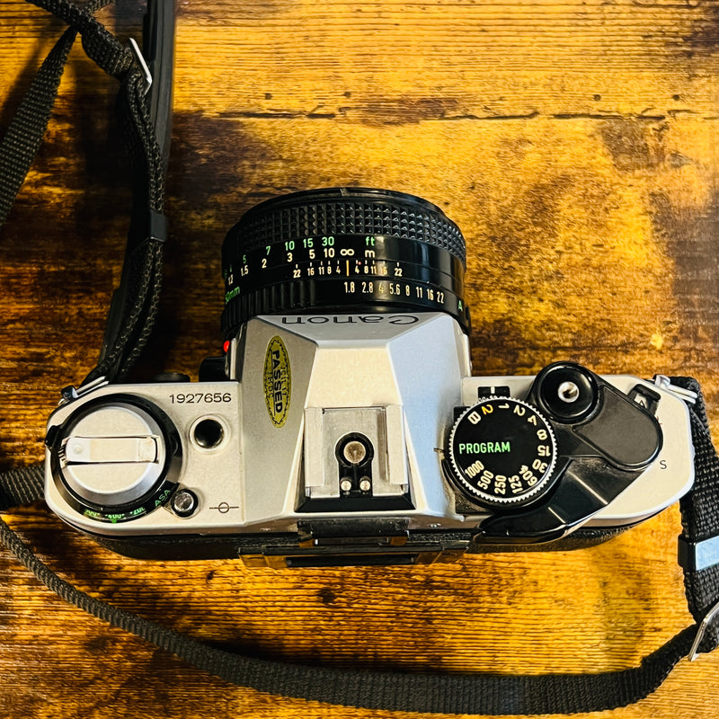 Canon AE-1 Program + 50mm 1.8