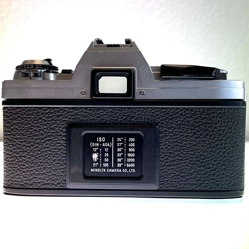 Minolta X-370 with Minolta MC Rokkor PF 55mm F/1.7 Lens S#8327058
