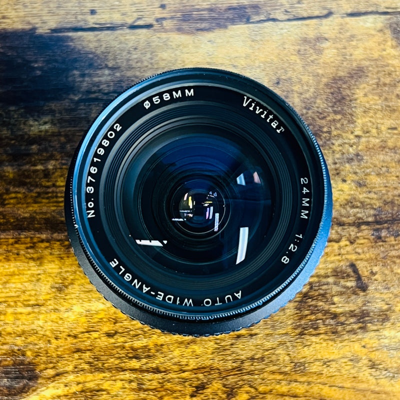 Vivitar Auto Wide-Angle 24mm 2.8 for Olympus Mount