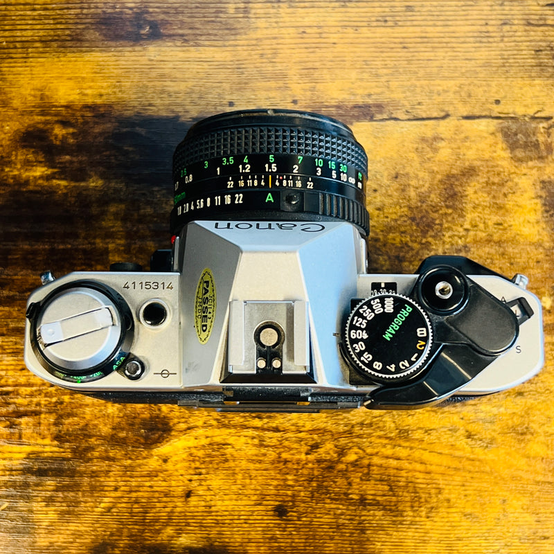 Canon AE-1 Program + FD 50mm 1.8