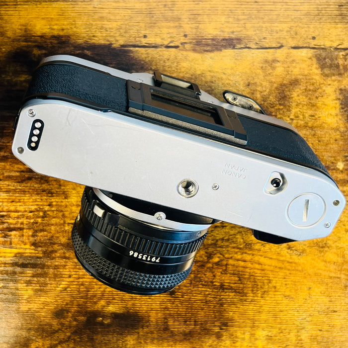 Canon AE-1 Program + FD 50mm 1.8 — Legacy Photo Lab of Dallas