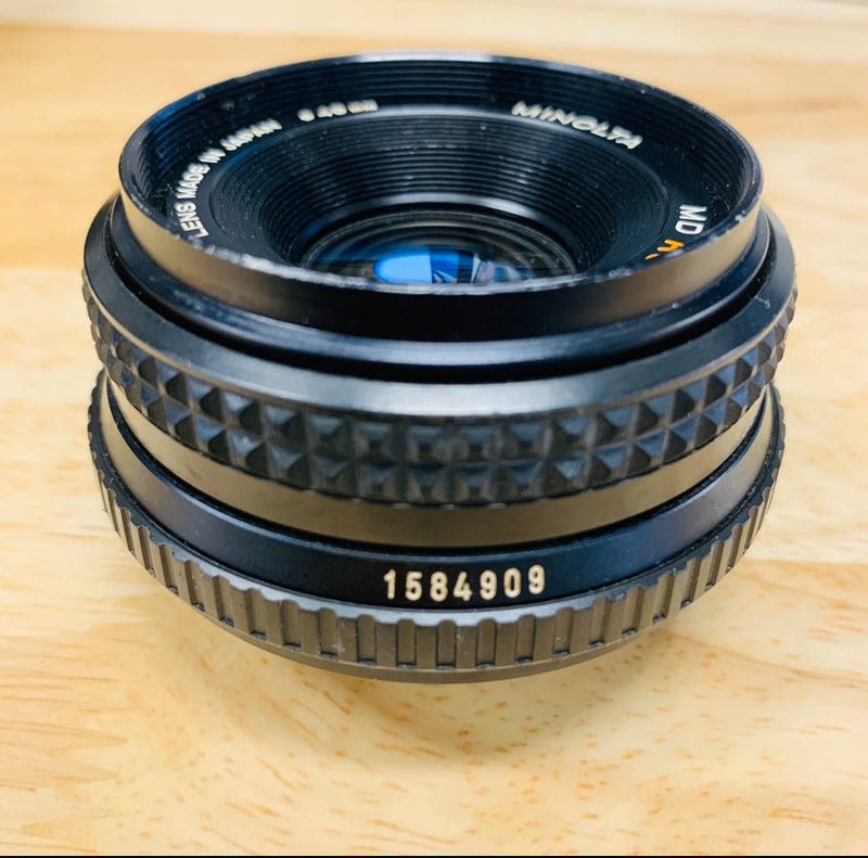 Minolta MD Rokkor-X 45mm F1:2 {49}